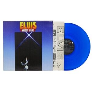 RCA 1977 Moody Blue by Elvis Presley 12" LP Vinyl Record AFL1-2428